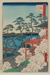 Kiyomizu Hall and Shinobazu Pond at Ueno